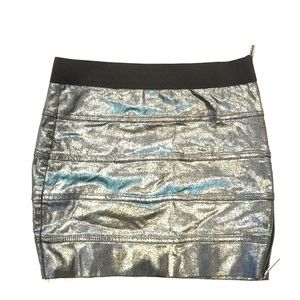 Armani Exchange side zip mini black and metallic